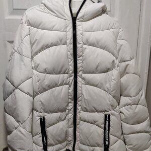 A.N.A White Puffer Coat/Snow Jacket
